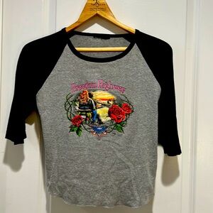 Harley Davidson Vintage Tee Graphic Top